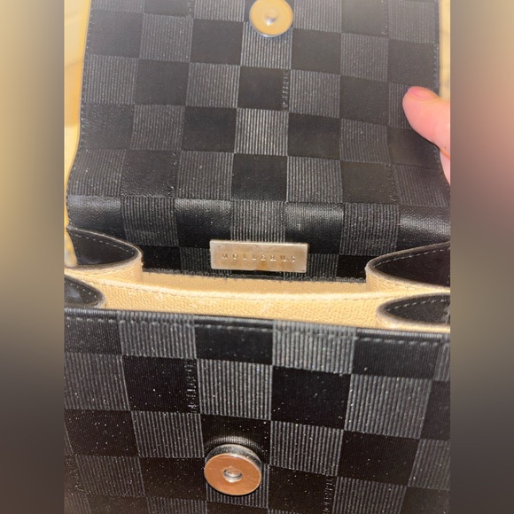 RARE EUC Maison Mollerus Leather Crossbody Black Bag - Picture 4 of 10